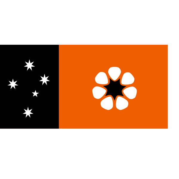 The Northern Territory flag vector graphics